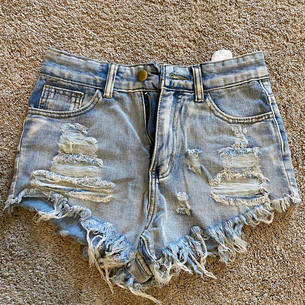 jean shorts